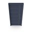 Modern Design White Metal Steel Door with Wooden Details model 3D model