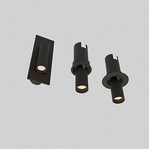 3D Lightinova Peek lamp collection model