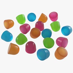 3D Gumdrops Simple
