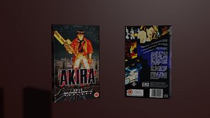 3D Akira VHS Box