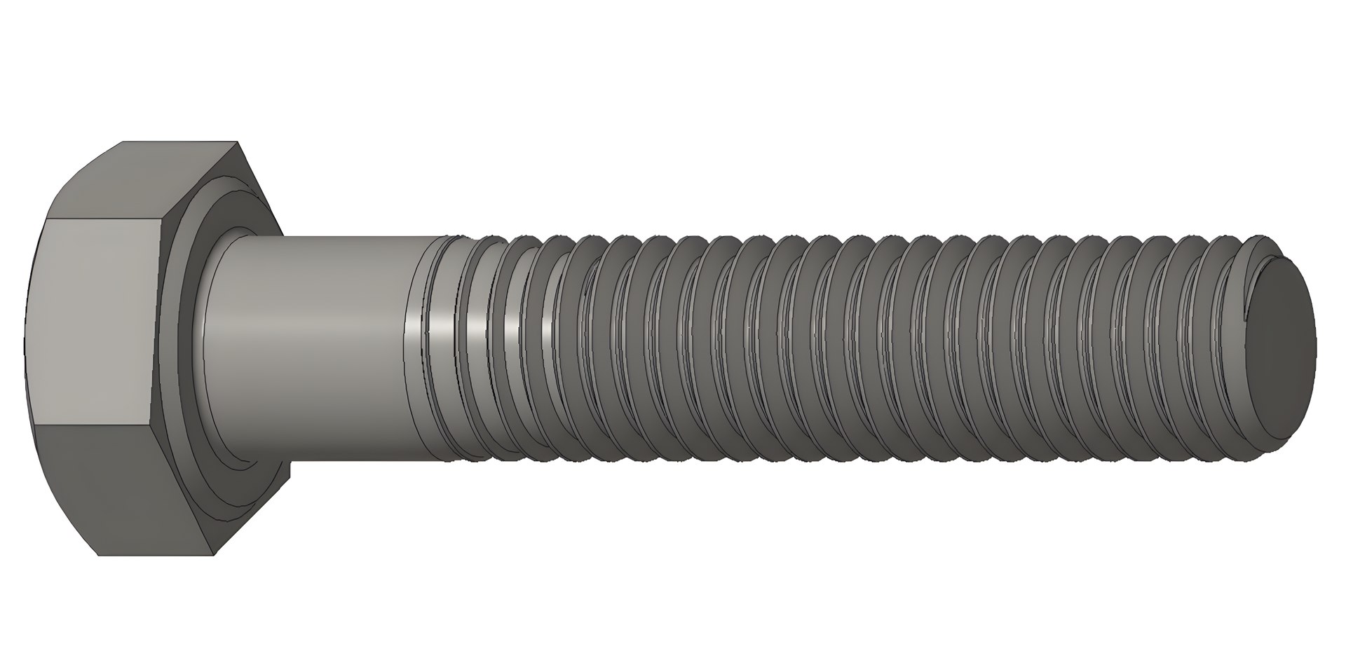 Screw Bolt M5 L25 ISO 4014 Model TurboSquid 2118594