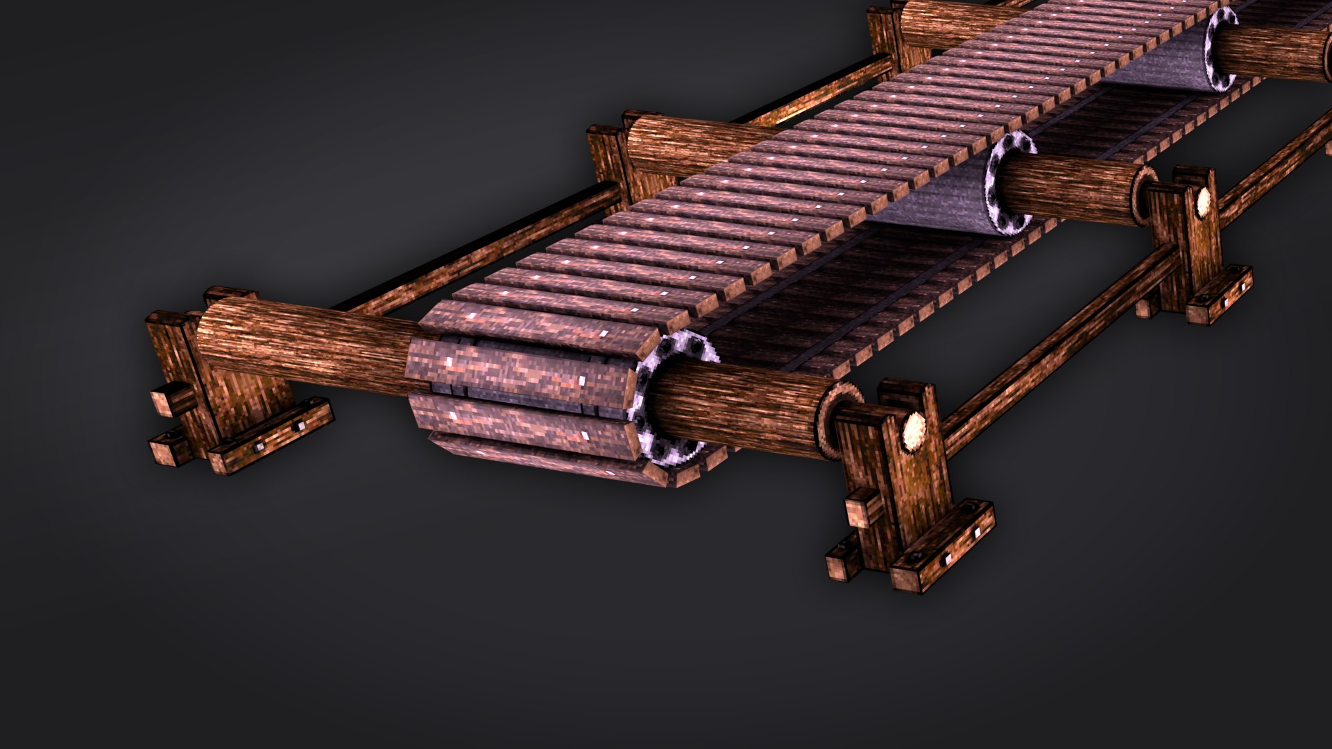 3D Wooden Conveyor Mechanism  Pixelstyle Medieval Prop model https://p.turbosquid.com/ts-thumb/Mi/LKWRyf/cX/3/png/1778337606/1920x1080/fit_q87/3bdf3da15d657acd8ee085fae2141c07bb8caba3/3.jpg