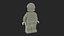 Minifigure LEGO Pirate Rigged for Cinema 4D