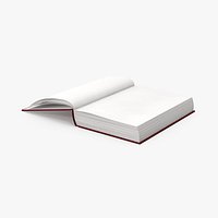 Book Open Near Beginning