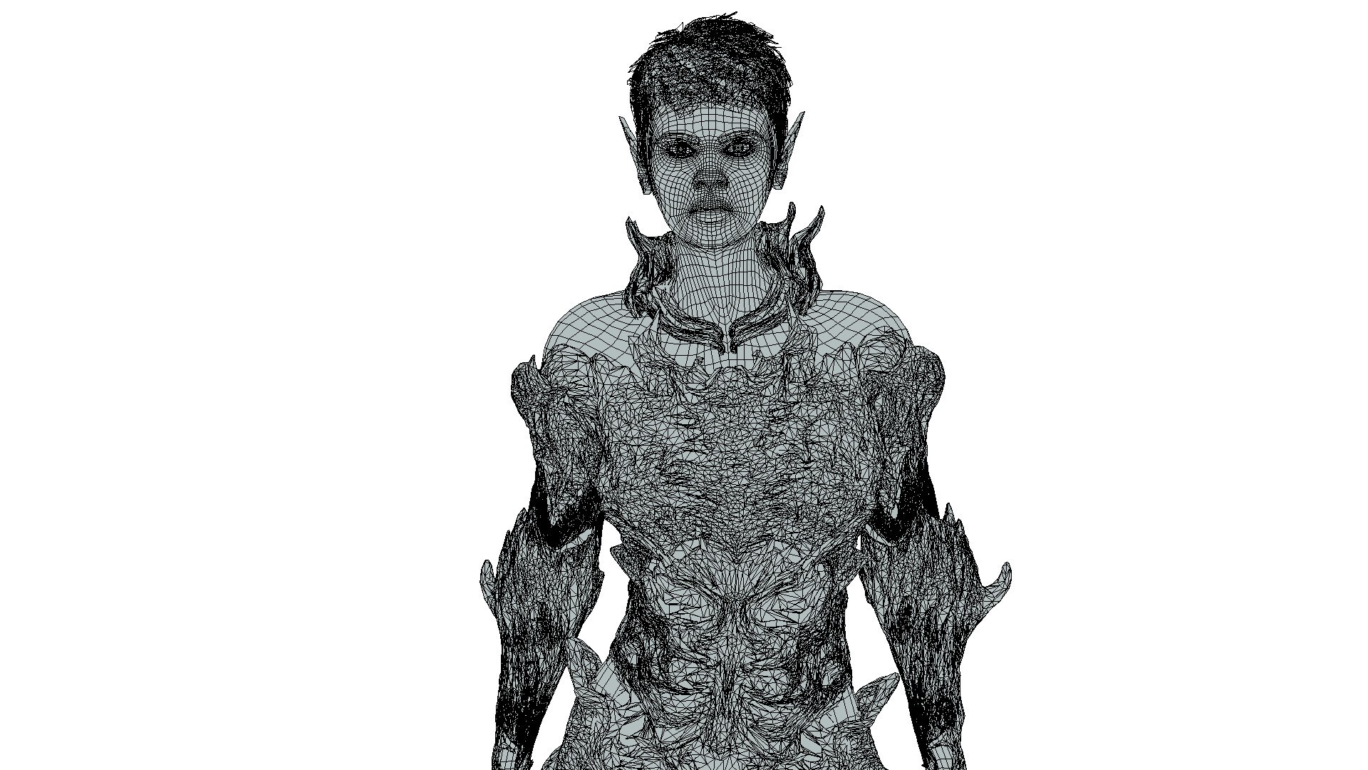 Elf Dark 3D Model - TurboSquid 2258269