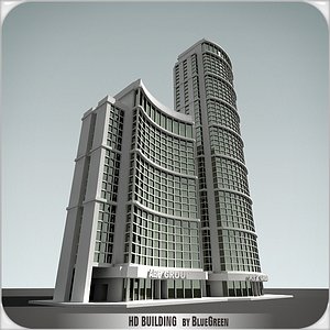 definition building 3d model