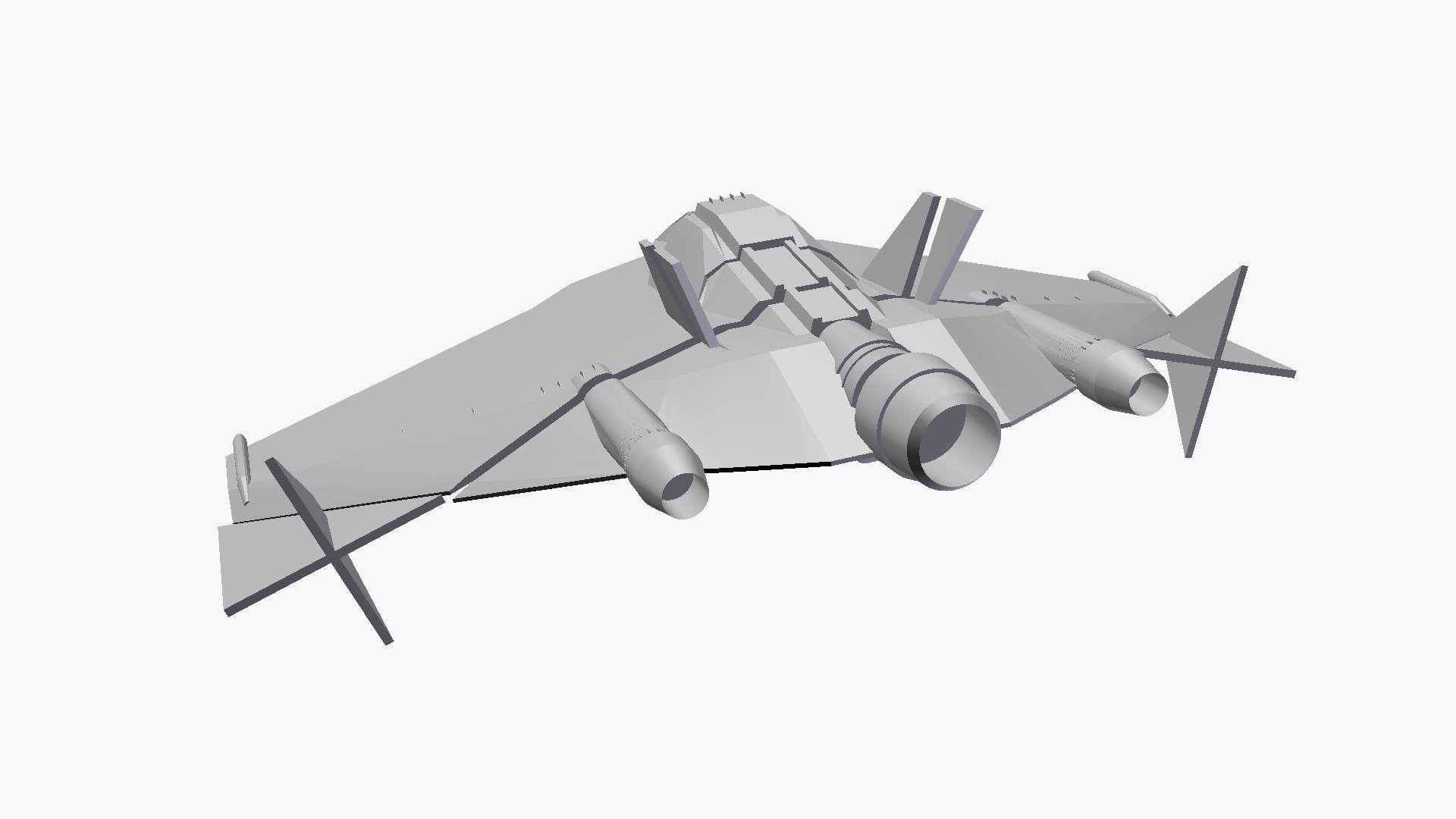 3d 3d-printable Kit F302 Fighter