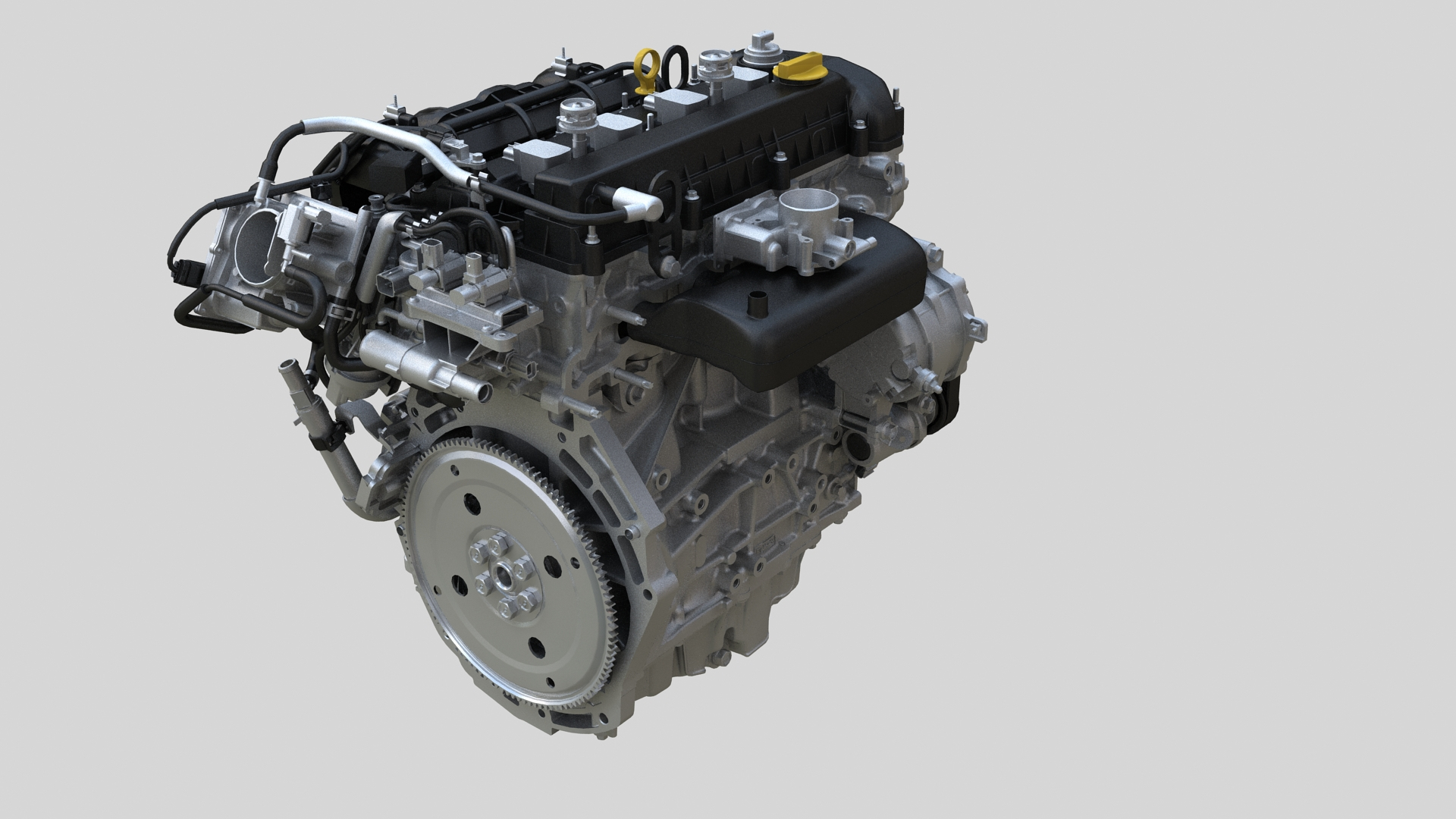 3D Fuel Engine And Electric Motor - TurboSquid 1857475