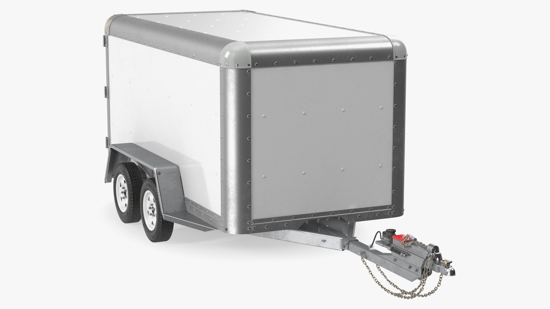 6x12 Cargo Trailer 3D model preview