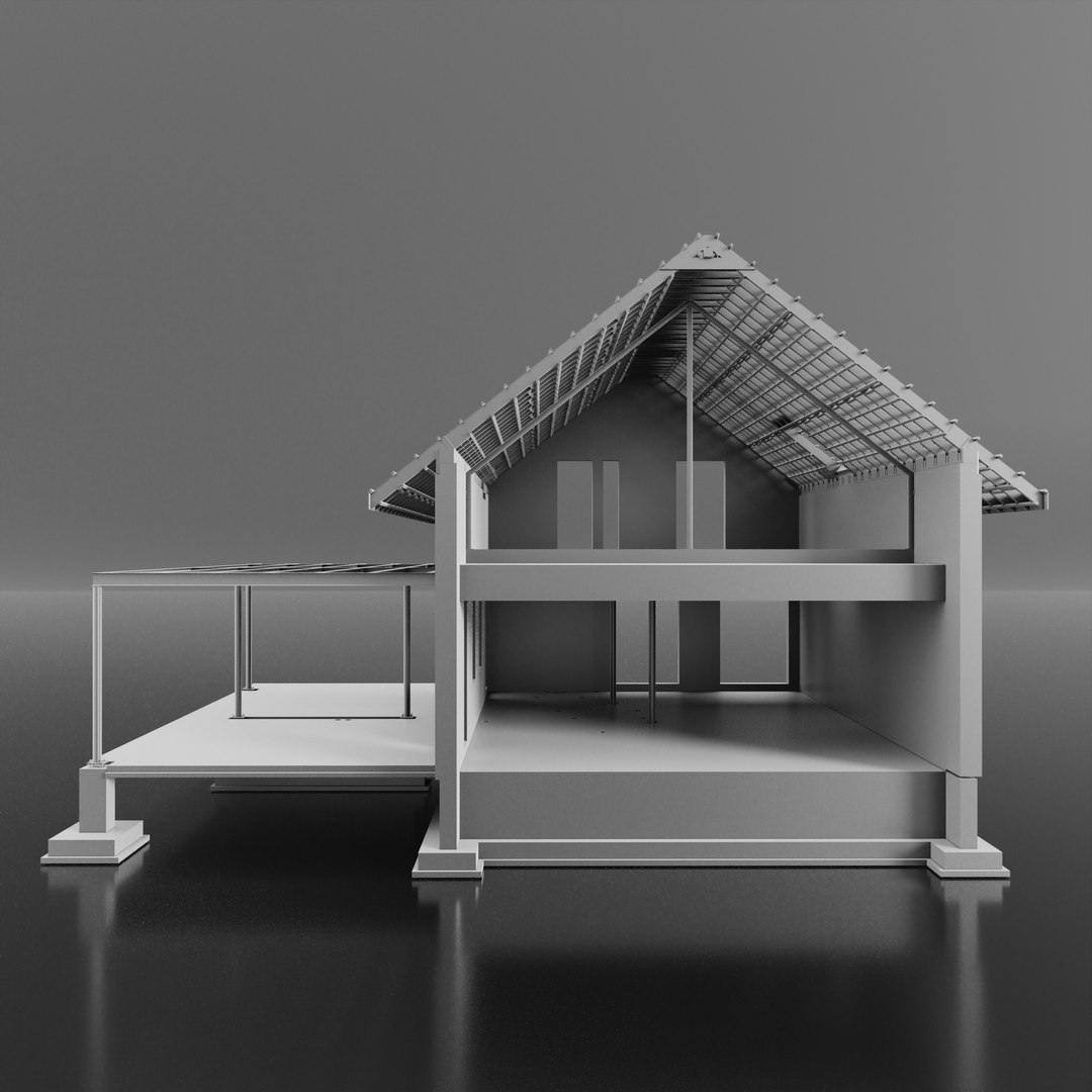 3D Cottage - TurboSquid 2237664