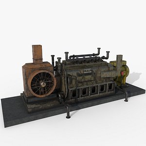 3D Diesel Generator Old