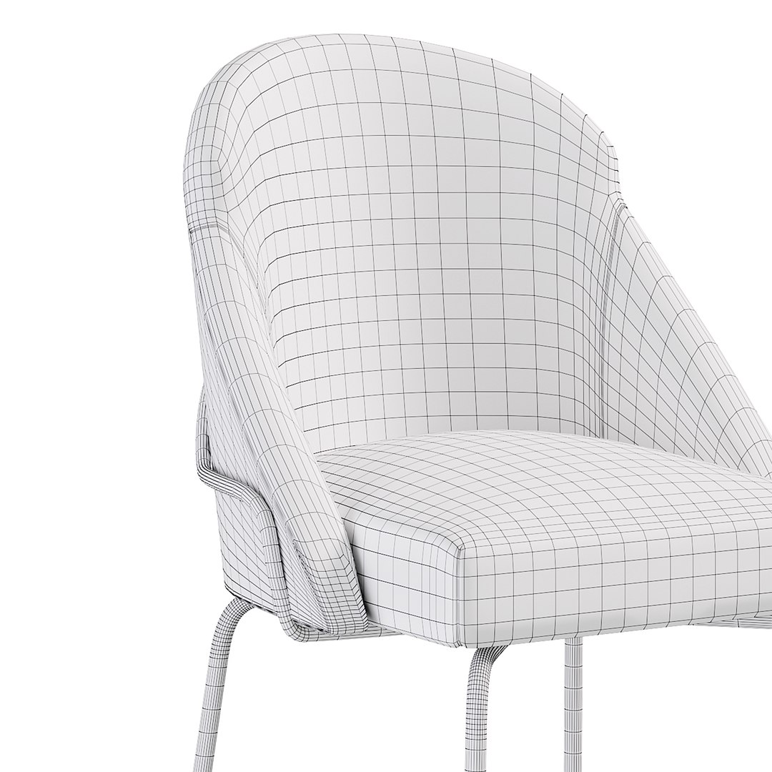 3D Hyspos Chair By Collinet Model - TurboSquid 1939102
