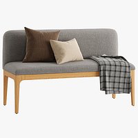 Rosin Armless Banquette