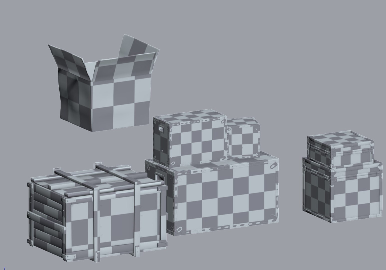 3d Box Case Model