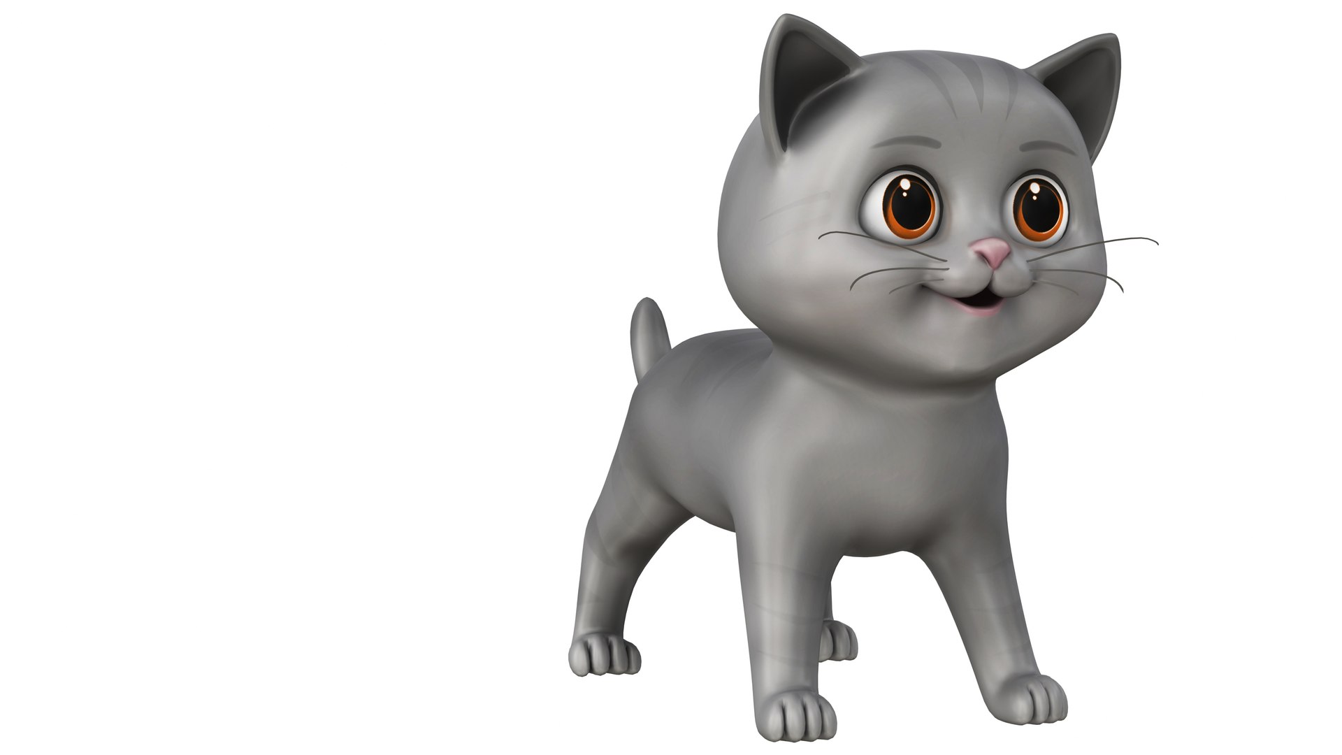 Cartoon Cat Collection Model - TurboSquid 2289329