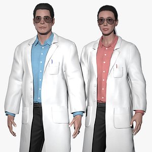 Scientist Character Pack