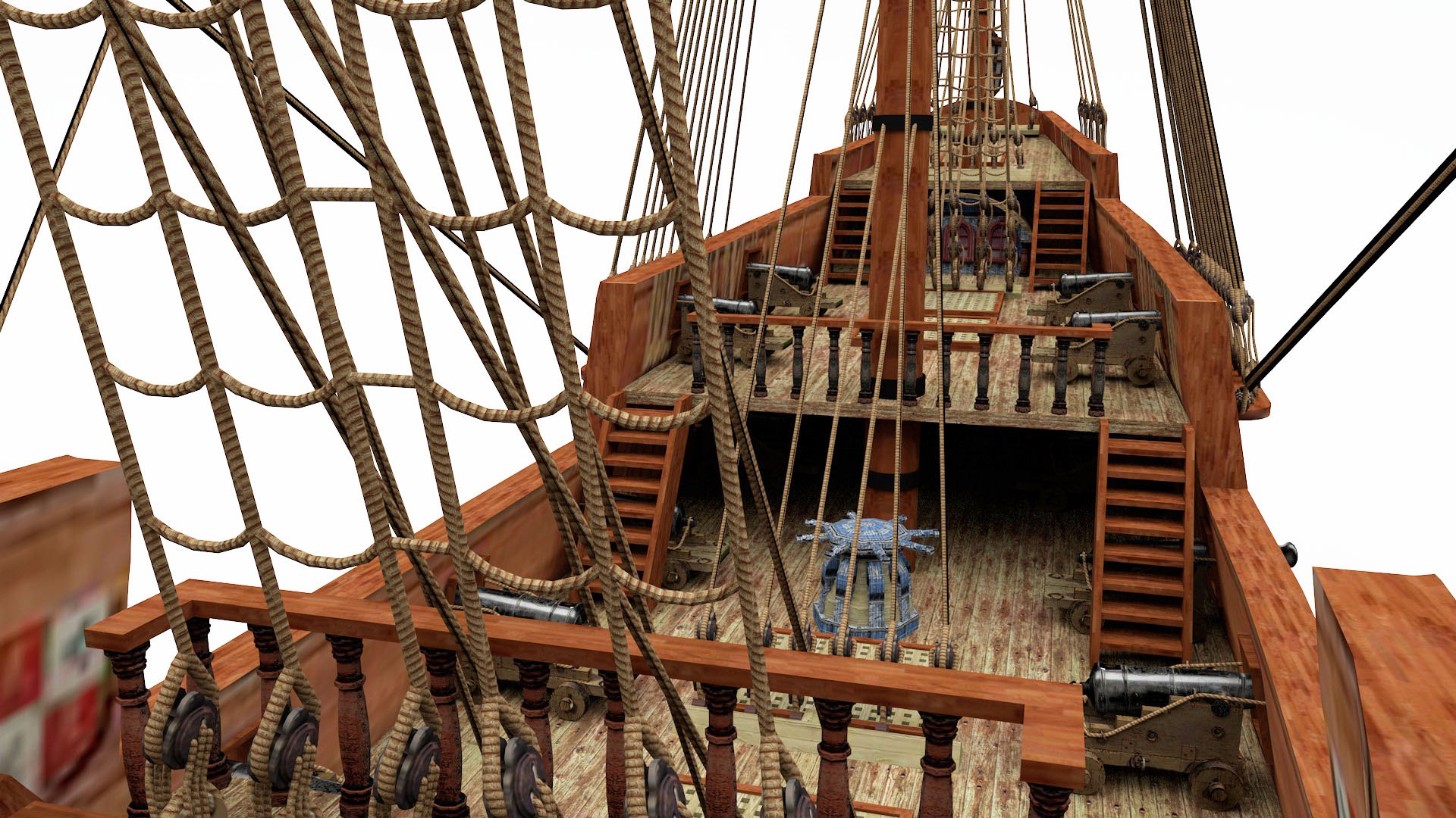 3D Pirate Ship Detailed - TurboSquid 2212872