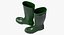 Tall Rain Boots Green