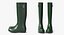 Tall Rain Boots Green