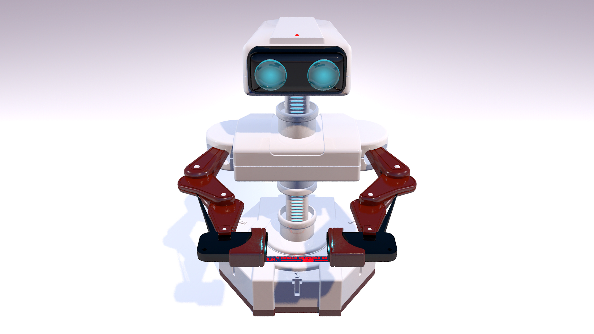 3D модель ROB - Роботизированный операционный приятель - TurboSquid 1807666