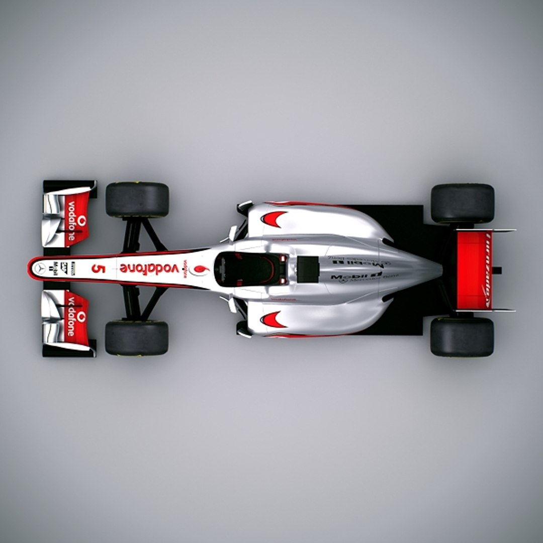 3d Model Of Formula 1 2013 Mclaren