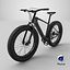 Modern electric MTB Fatbike