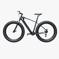 Modern electric MTB Fatbike