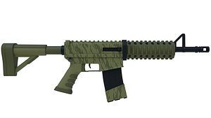 M4 cartoony camo