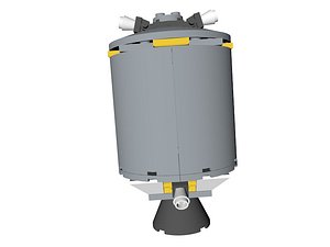lego star wars droid 3D model