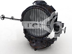 3d searchlight light prop