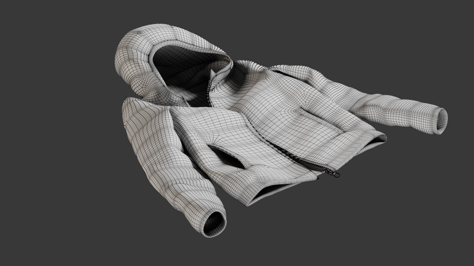 Realistic women s jacket 3D model - TurboSquid 1540638