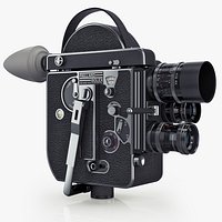 Vintage film camera Paillard Bolex 16 mm