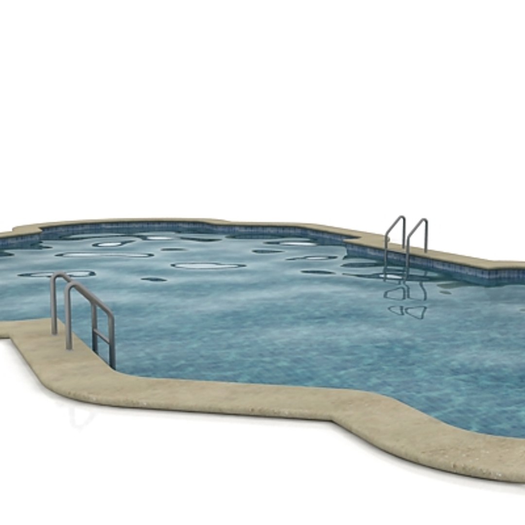 3ds Max Swimming-pool Swimming