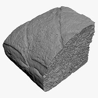 Bread Square Slice for 3D Print