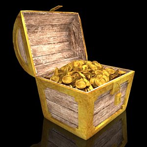 treasure chest 3D model
