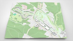 3D Nurburgring race Germany