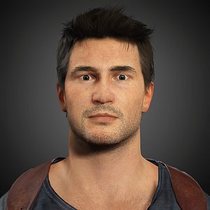 3D Nathan Drake Character model