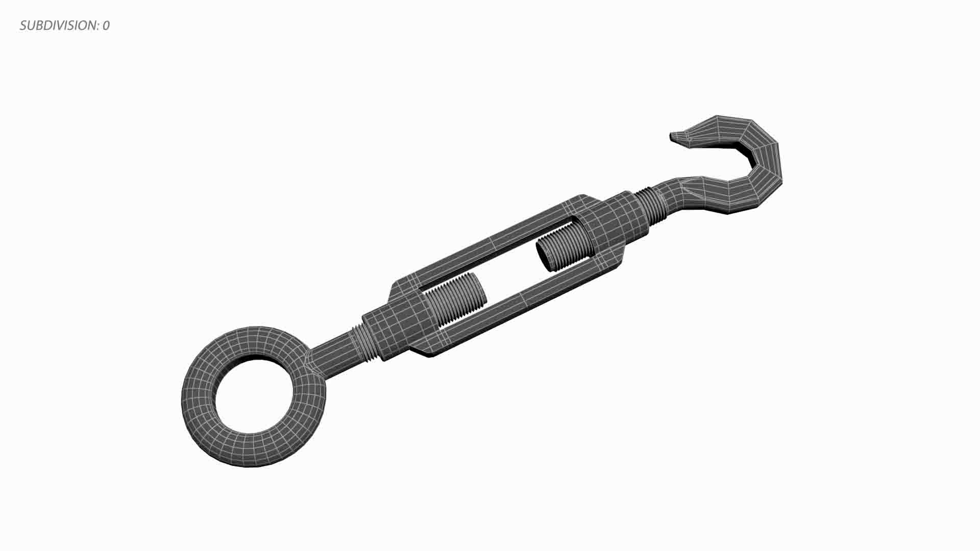 3D Rope Tensioner - TurboSquid 2262070
