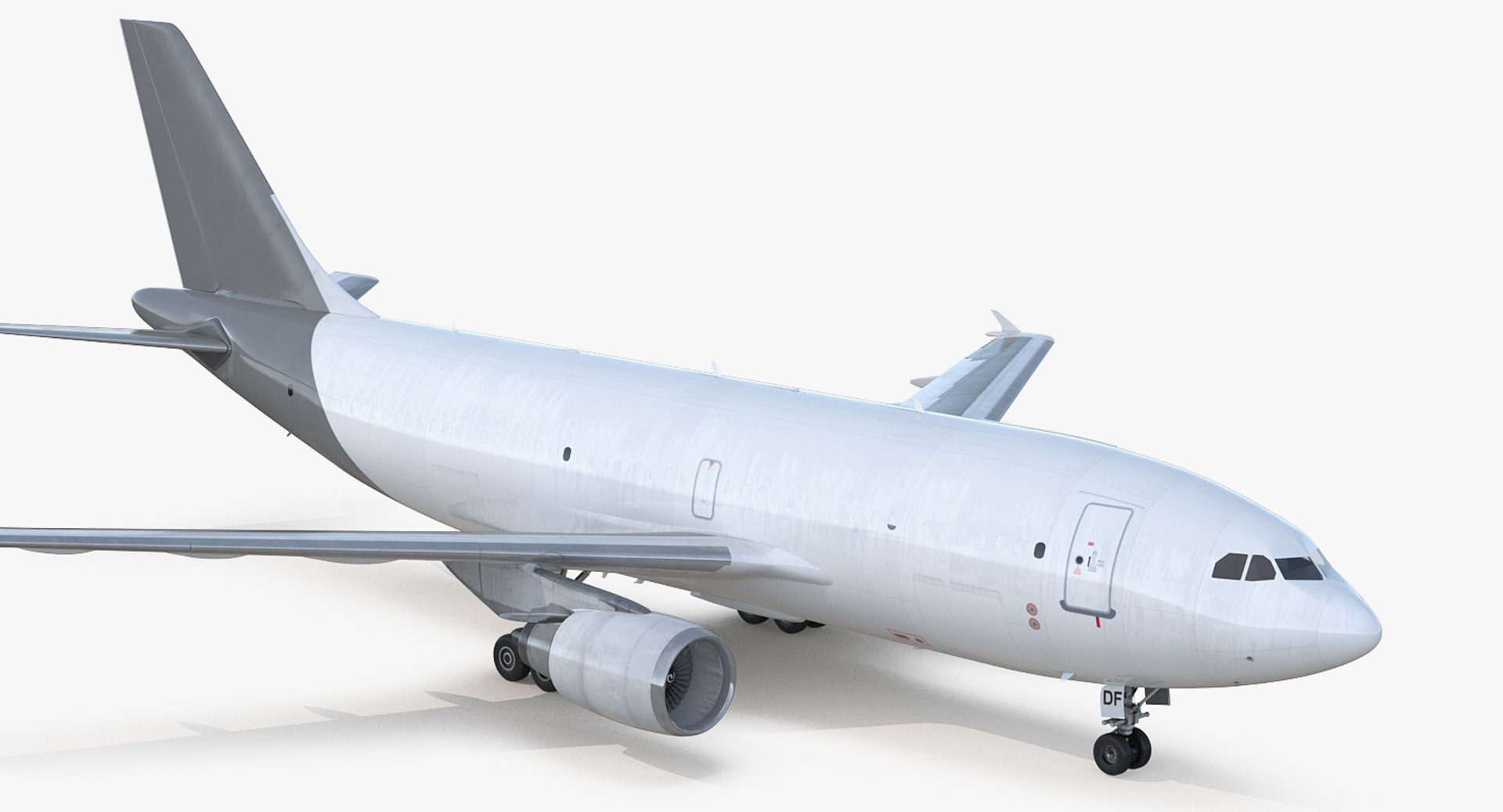 Cargo Aircraft Airbus A310-300F Generic 3D model preview