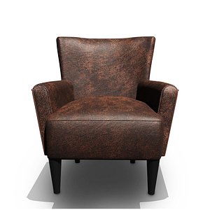3D leather chair