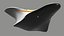 Futuristic Shuttle Spaceship Concept 3D model