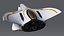 Futuristic Shuttle Spaceship Concept 3D model