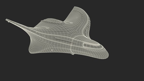 modelo 3d Concepto de nave espacial futurista - TurboSquid 2268147
