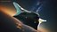 Futuristic Shuttle Spaceship Concept 3D model