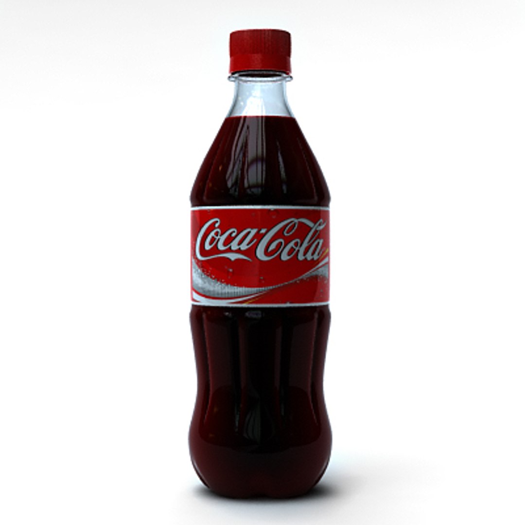 3d Coca Cola 1l 2l