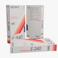 VHS Sony Dynamicron E-240 VHS