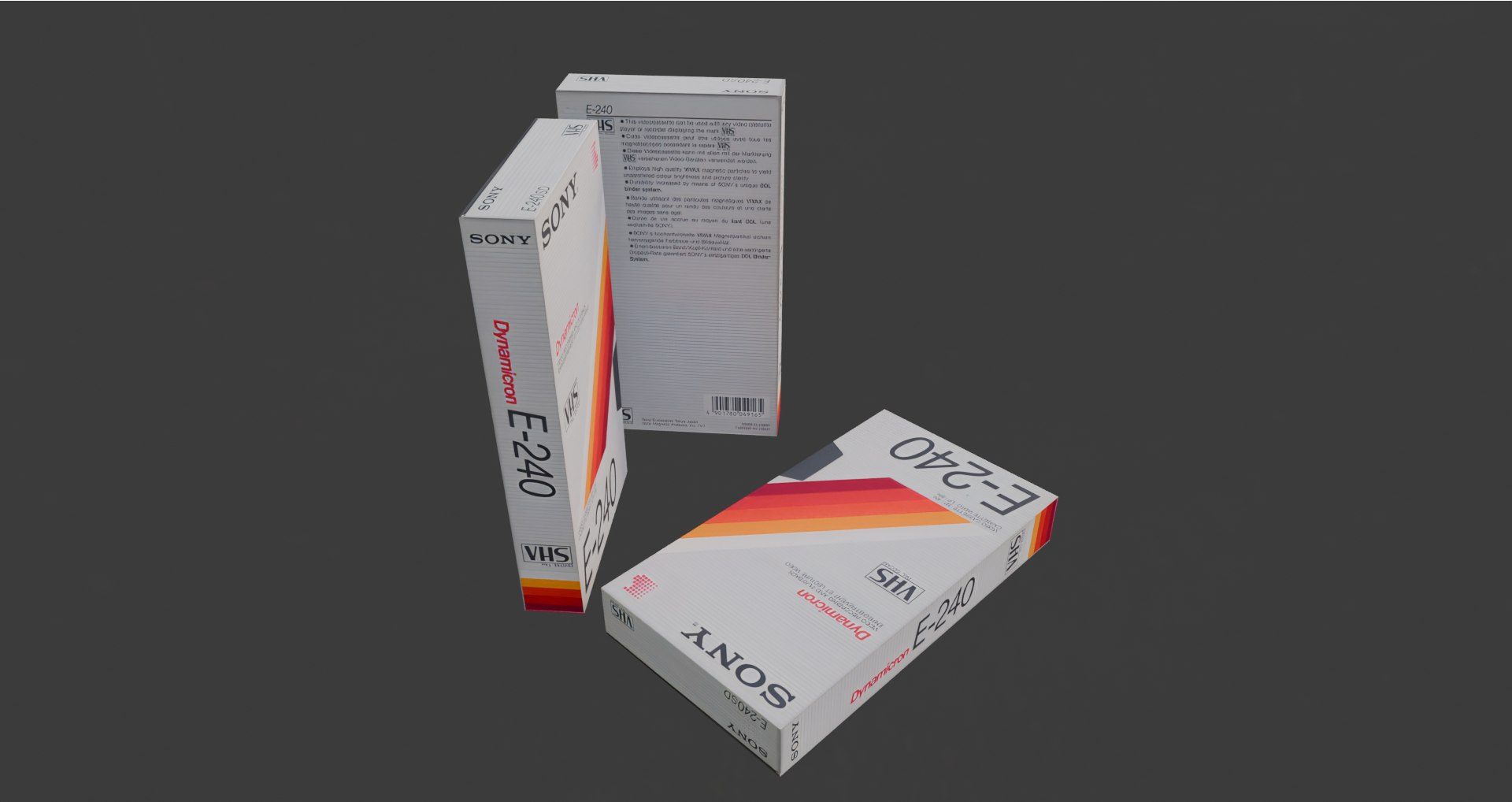 3D VHS Sony Dynamicron E-240 VHS model https://p.turbosquid.com/ts-thumb/Mj/mCJquF/oH/20260923_1432/png/1791587596/1920x1080/fit_q87/dc6045eb221f37b3a7dc24a9efeab1b3e859f98e/20260923_1432.jpg