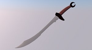 free c4d mode scimitar sword