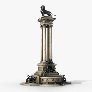 Lion On Columns Monument
