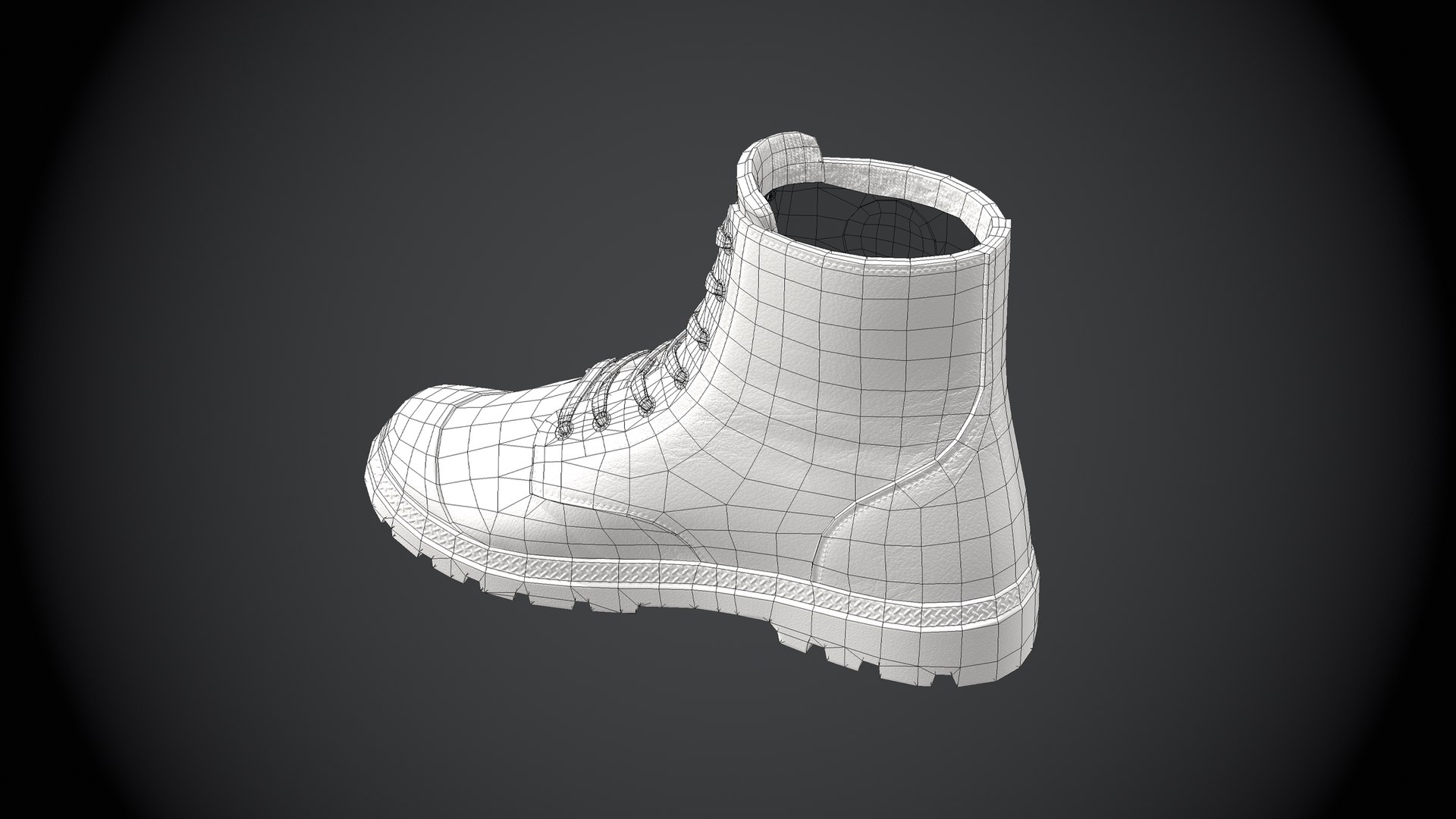 3D Model Work Boots - TurboSquid 2238507